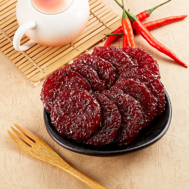 金(jīn)錢香辣牛肉幹